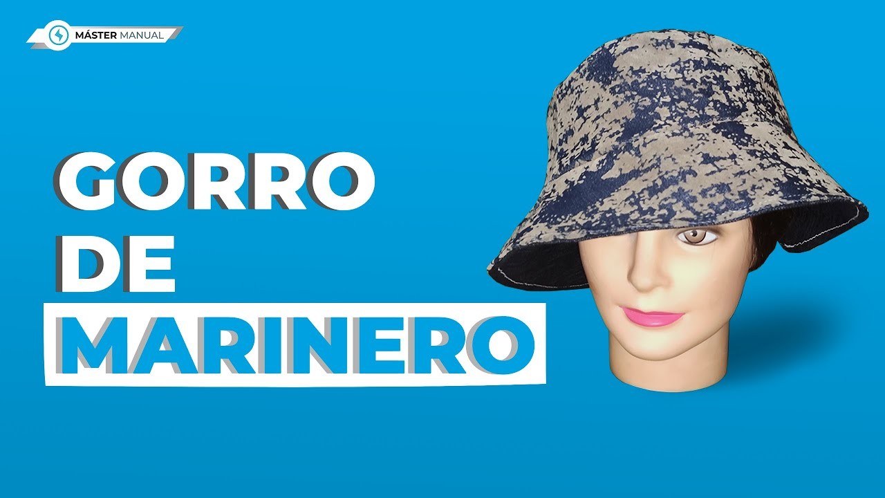 BUCKET HAT Tutorial PATRONES GRATIS????????. MasterManualMx