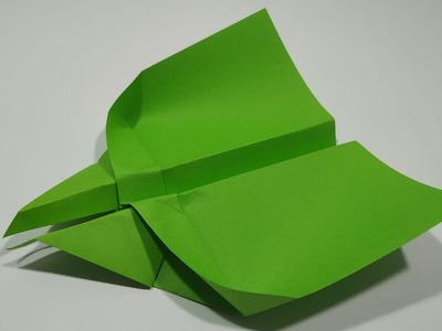 Como hacer un avión de origami 3D - Papiroflexia fácil