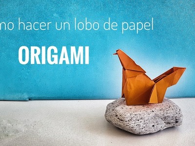 Cómo hacer un LOBO ???? de papel | Origami PASO A PASO✅