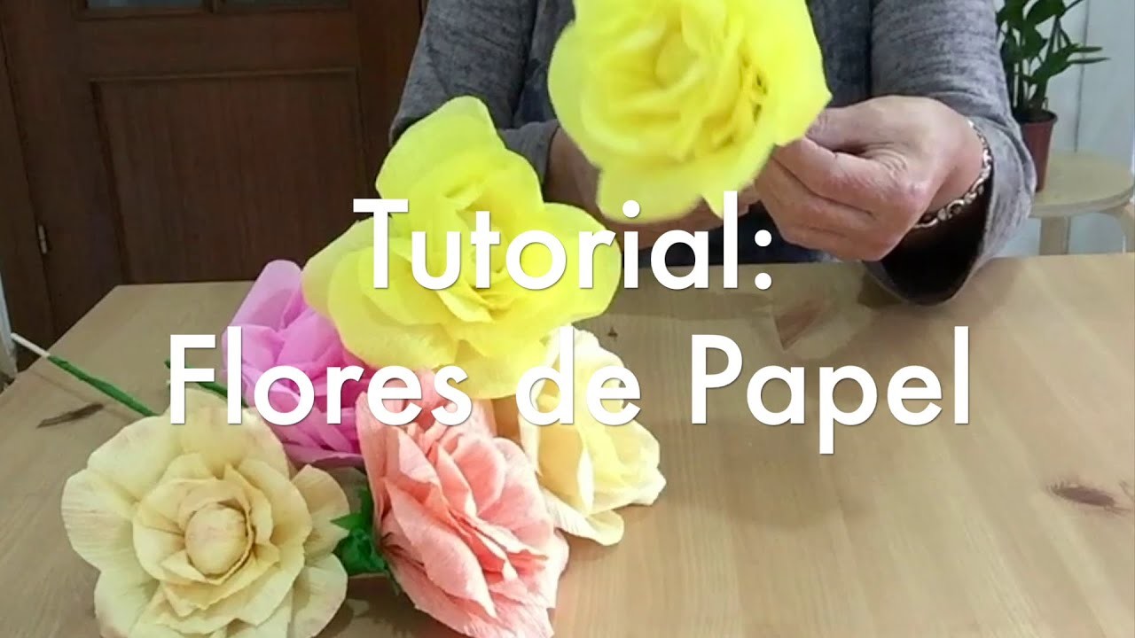 Flores de papel | Manualidades para niños | Pinzell de Paper | #Manualidades #DIY