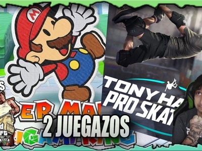 Tony Hawk's Pro Skater 1 + 2  y Paper Mario: The Origami King juegos de la semana