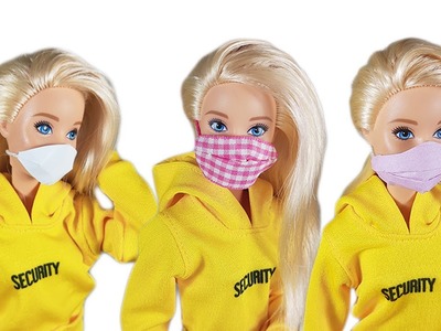 3 Tipos de Mascara para Barbie | Truques da Barbie