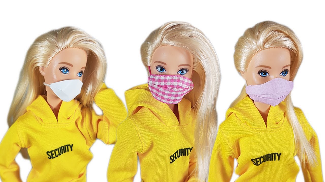 3 Tipos de Mascara para Barbie | Truques da Barbie