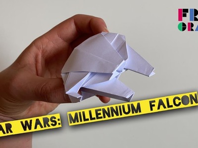 ¿Cómo hacer el Halcón Milenario de origami? Star Wars Han Solo