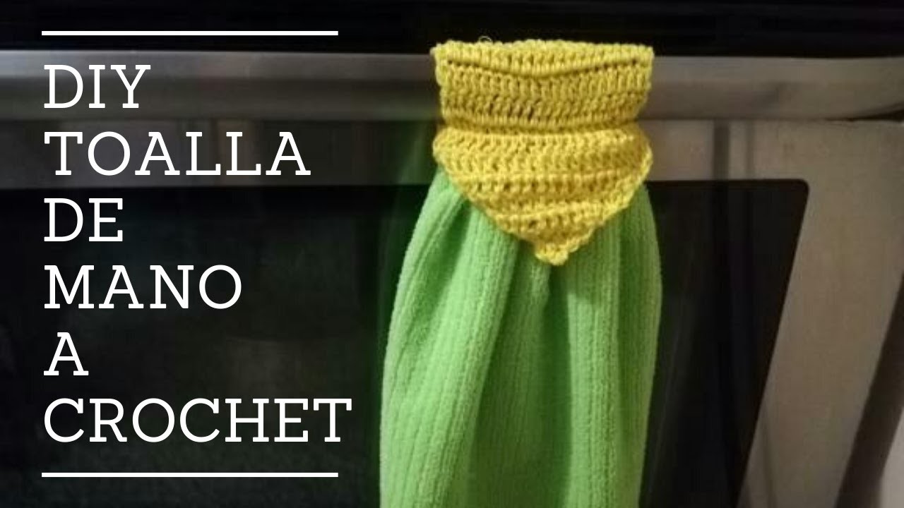 #crochet#diytoallademanotejida#acrochet# Diy Toalla De Mano A Crochet