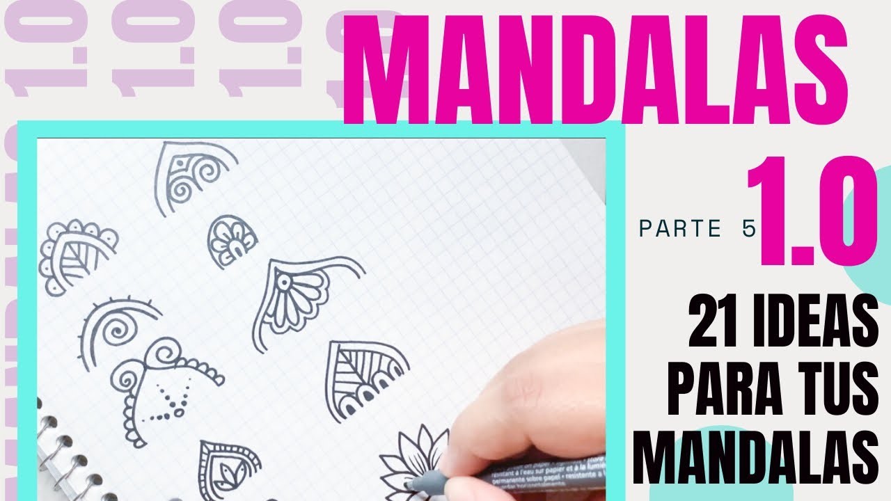 21 ideas para tus mandalas! paso a paso | Mandalas 1.0 - Parte 7 | Shantal Art
