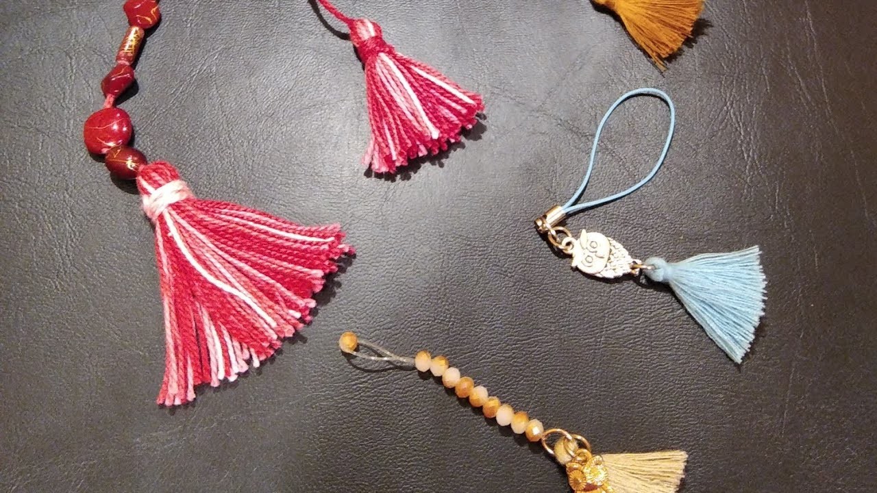 Borlas para decorar #DIY #make_a_tassel