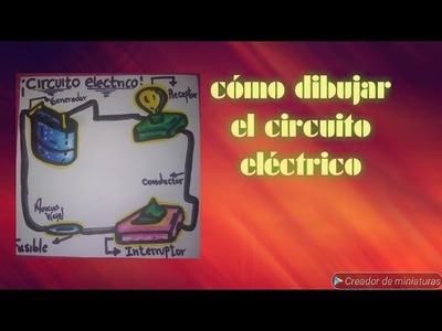 Cómo dibujar el circuito eléctrico, fácil y rápido