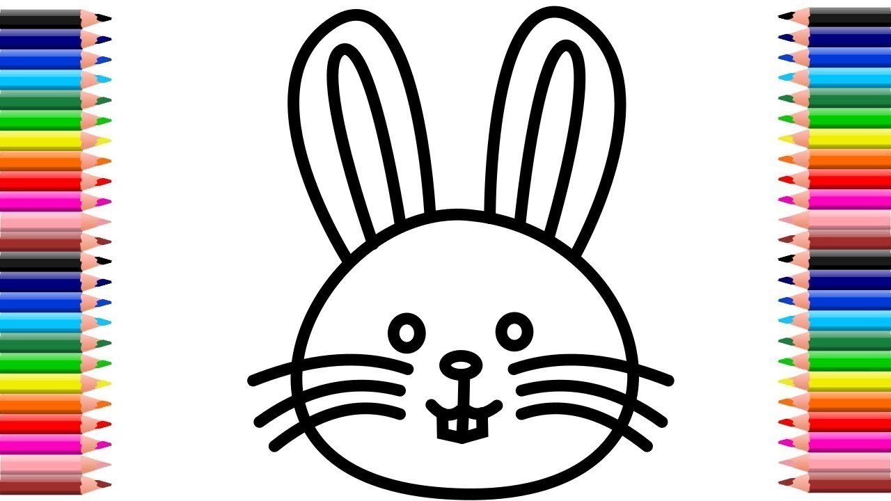 Como dibujar un conejo paso a paso | dibujos para dibujar | cómo hacer dibujos