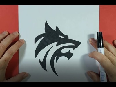 Como dibujar un lobo paso a paso 11 | How to draw a wolf 11