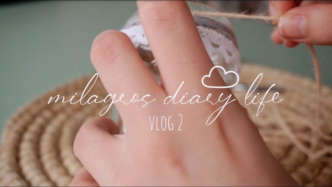 Daily vlog.receta vegana, unbox de zarahome & diy (simple living) ☁️