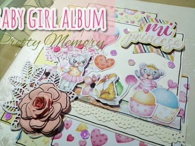 Mi Princesa Scrapbook Album Baby Girl