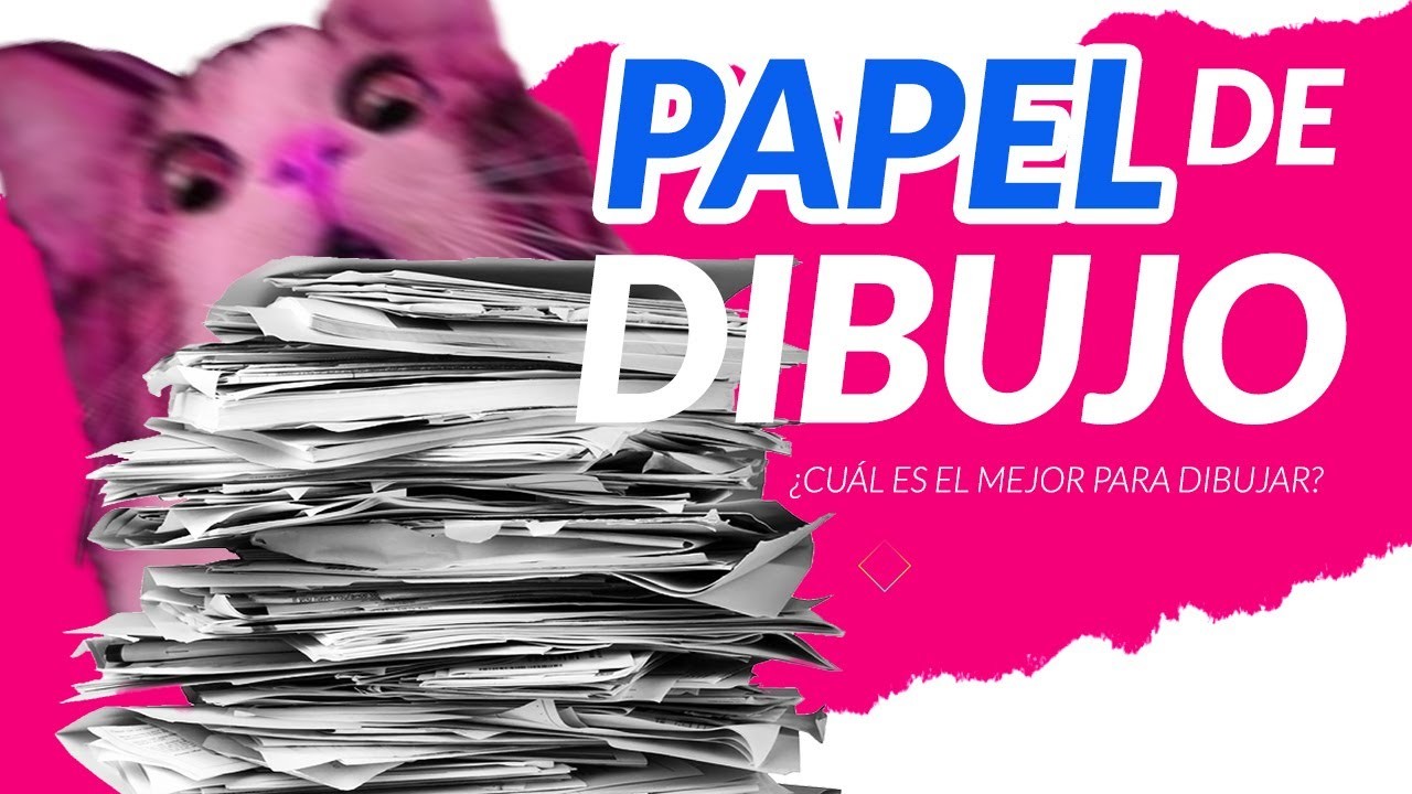 PAPEL para Dibujo ◄ ¿Cuál nos funciona?