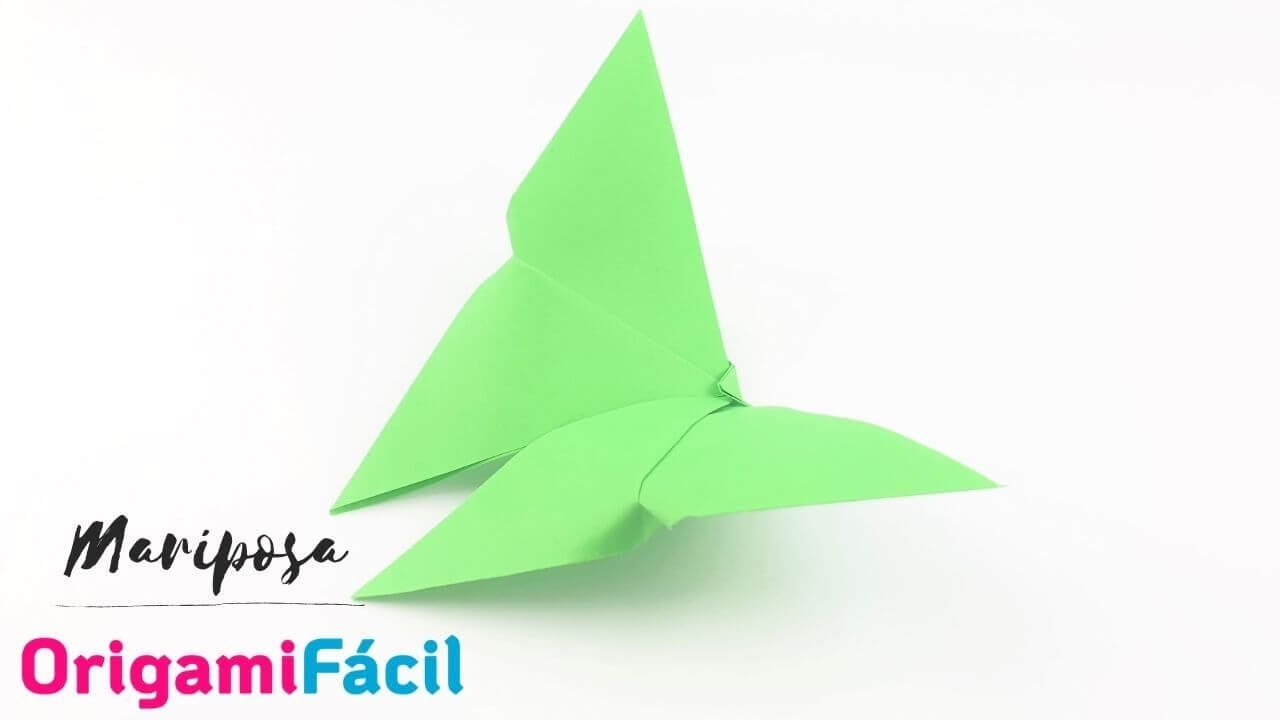 ???? Cómo hacer Mariposas de papel - Origami Fácil y Rápido