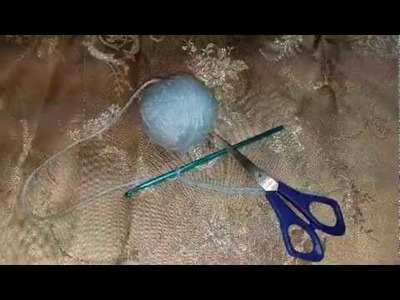 Como tejer punto cadena, nudo deslizado nivel principiantes.