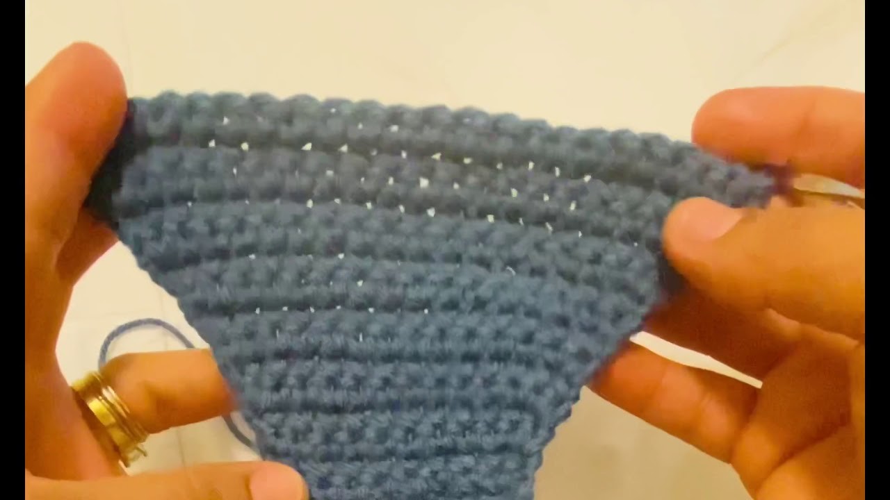 Cubre boca fácil a crochet