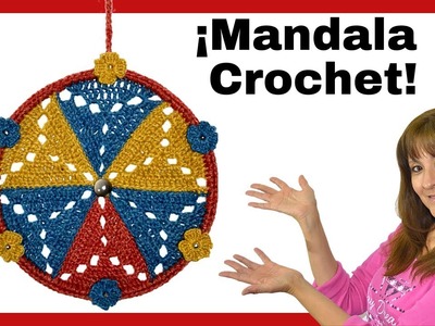 MANDALA n° 3 en tejido #crochet o ganchillo (tutorial paso a paso) Moda a Crochet