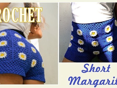 SHORT Margarita TEJIDO a Crochet. Ganchillo – ¡FÁCIL Y RÁPIDO! ❤️ | Lesly Vallejos