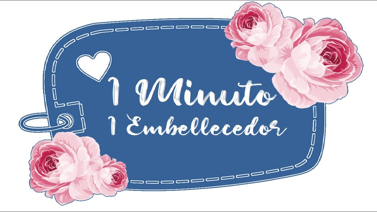 1 MINUTO - 1 EMBELLECEDOR ,Scrapbooking tutorial