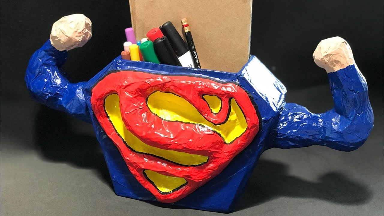 CAJA DE SUPERMAN| DOS OPCIONES EN UNA MANUALIDAD| DÍA DEL PADRE ????‍????‍????❤️