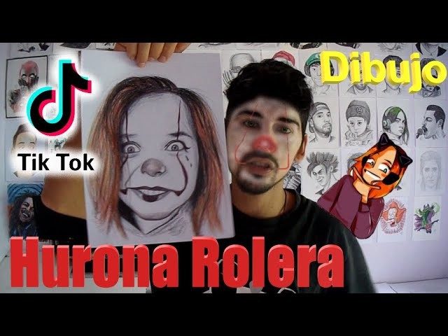 Como dibujar a Hurona Rolera (Vídeo Tutorial) | MatiasPortillo *Dana TikTok