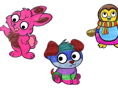 Cómo Dibujar y Colorear Animales | Dibujos Para Niños con MiMi ???? | Aprender Colores ????