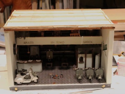 Diorama Vespa