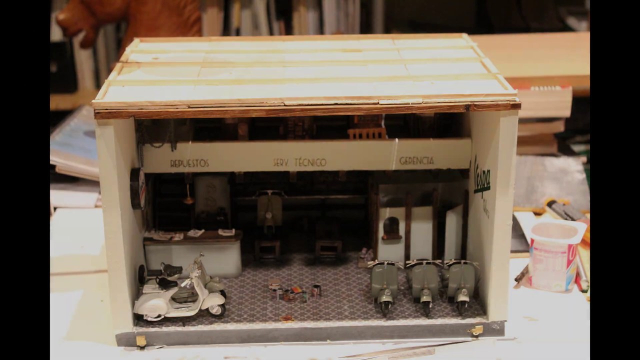 Diorama Vespa