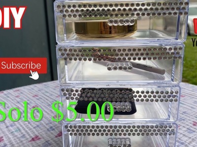 DIY Acrílico Para Guardar Tu Maquillaje ???? Súper Fácil Y Económico