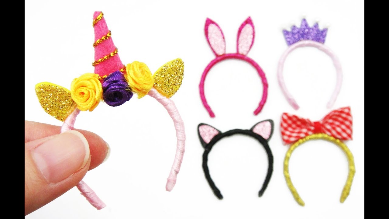 DIY Miniature Craft - Mini Party Headband