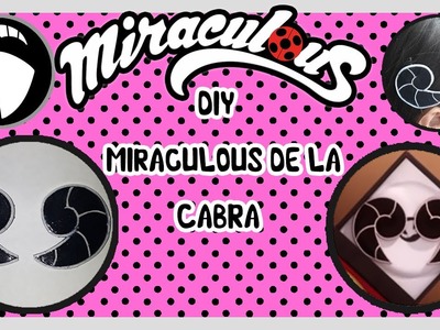 DIY.Miraculous de la CABRA-Ziggy????.Miraculous DIYS (CRÉDITOS A EL MUNDO DE ISA)