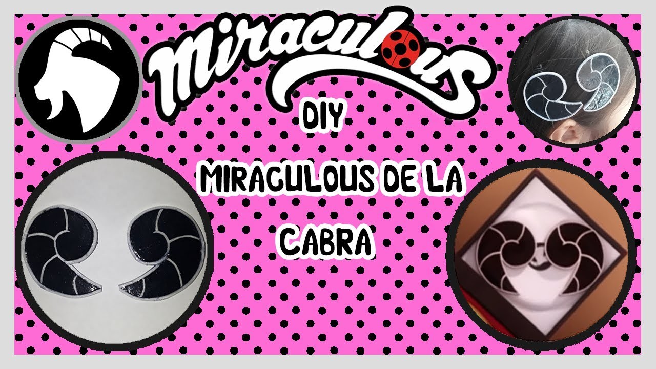 DIY.Miraculous de la CABRA-Ziggy????.Miraculous DIYS (CRÉDITOS A EL MUNDO DE ISA)
