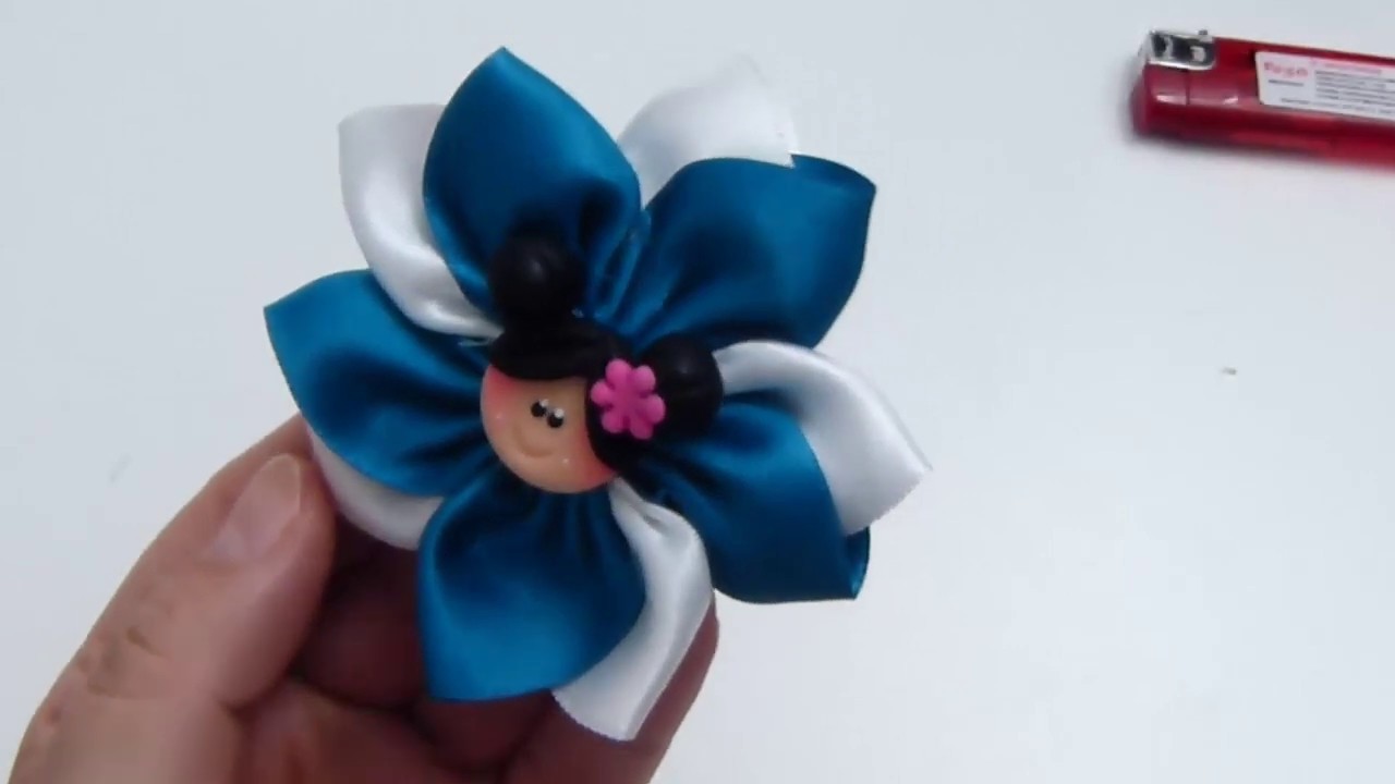 FLOR FACIL  Cinta Liston Raso