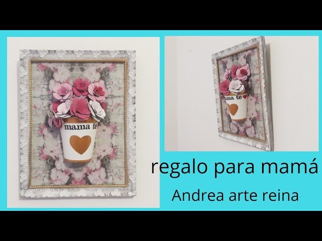 Manualidad para el día de la madre ???? regalo perfecto para mamá