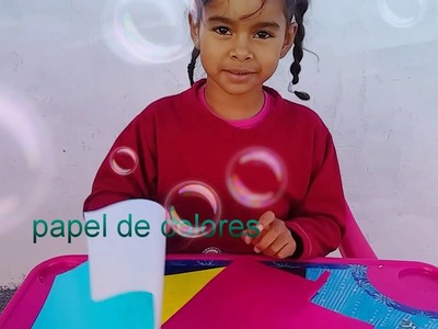 ARETES DE PAPEL.manualidades para niñas. Diy con papel #manualidadesdecuarentenaparaniños
