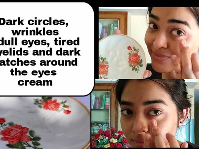 Dark circle under eye cream????????.diy cream.डार्क सर्कल के लिए 3 सबसे अच्छे क्रीम????