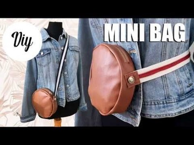 DIY Mini Bag y  Fanny Pack - 2 en 1 Tutorial