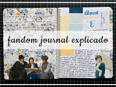 Fandom Journal Paso a Paso. Cómo decorar una página | amellali's journal