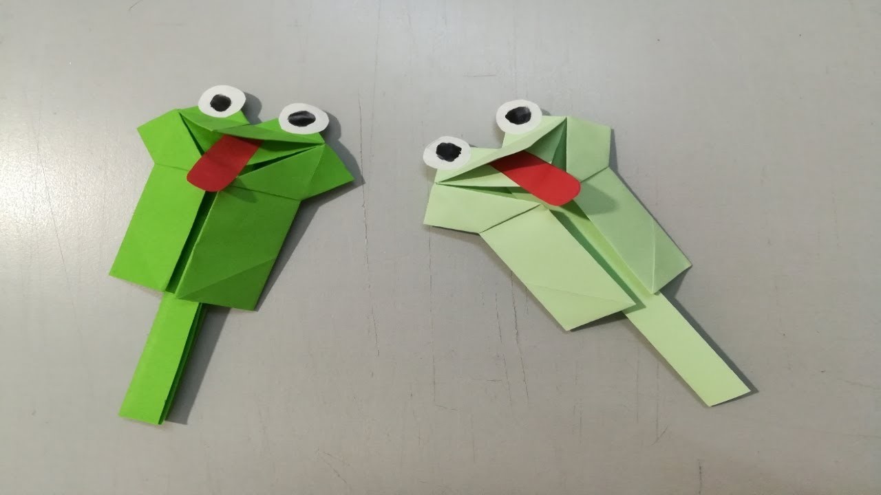 Moving paper TOYS Paper crafts for kids - CRAZY FROG - Manualidades de papel fáciles para niños