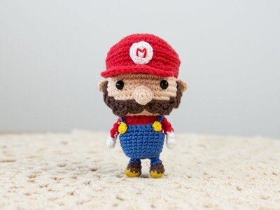 Amigurumi | como hacer a super Mario bros en crochet | Bibi Crochet (English subtitles)