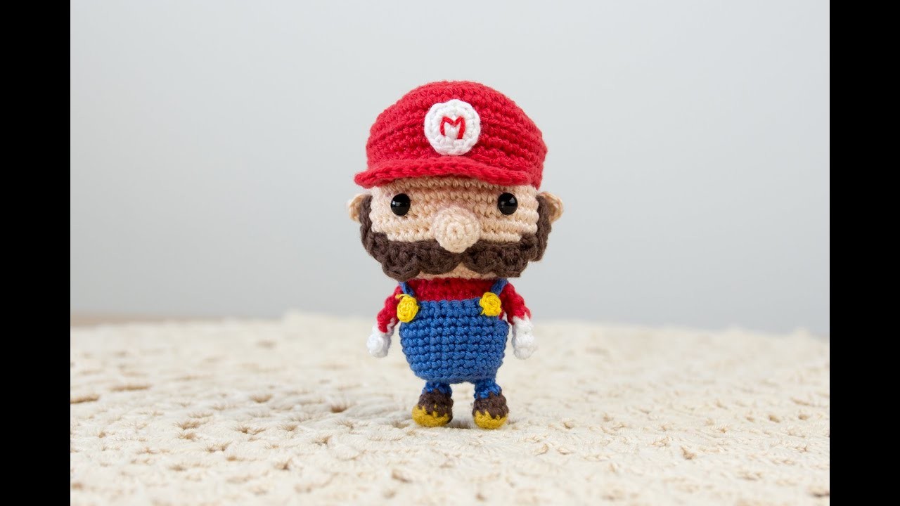 Amigurumi | como hacer a super Mario bros en crochet | Bibi Crochet (English subtitles)