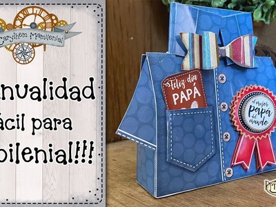 Manualidad fácil para papá ????⭐ Carylhem Mamilenial