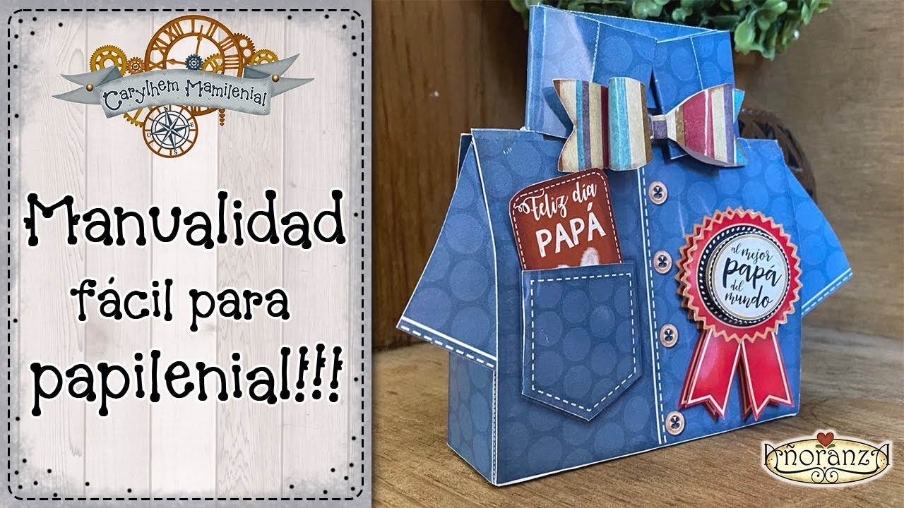 Manualidad fácil para papá ????⭐ Carylhem Mamilenial