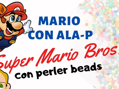 Super Mario Raccoon con Beads pixeles