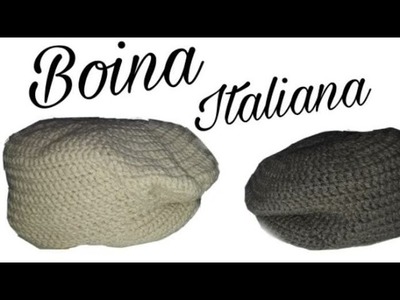 ¡Boina Italiana a crochet! Parte 1