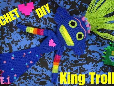 ???? Patrón para crear amigurumi del Rey Trollex????????‍♂️ (Trolls World Tour movie) a crochet???? - PARTE 1