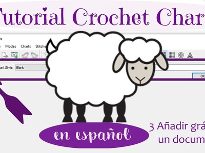 Tutorial Crochet Charts en Español * 3 Cómo añadir gráficos a un documento * Saekita Ganchillo