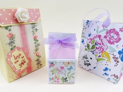 ???? 3 cajas súper fáciles para tus regalos o detalles ????