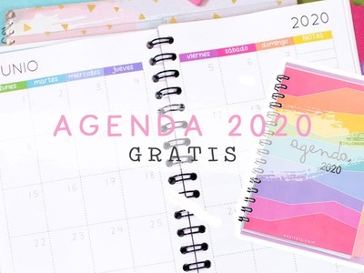 Agenda 2020 DIY | descárgala GRATIS PDF | Haz tu propia agenda. Sayil DIY