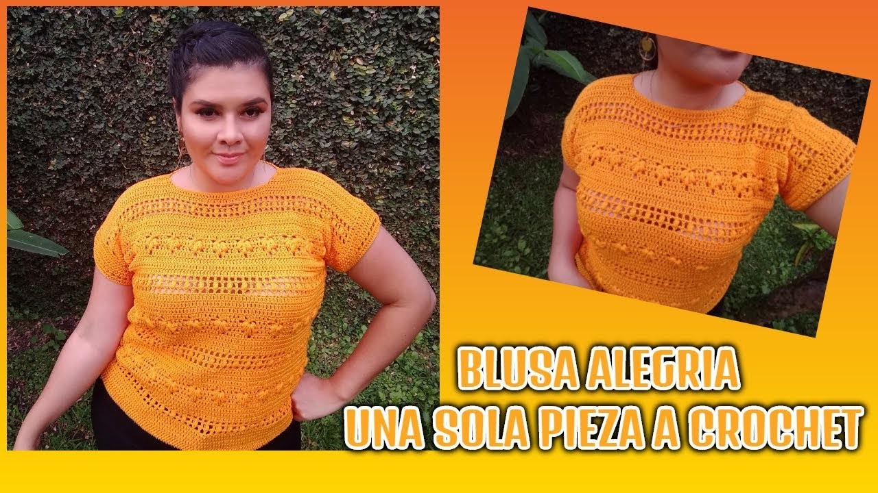 BLUSA ALEGRIA.  UNA SOLA PIEZA